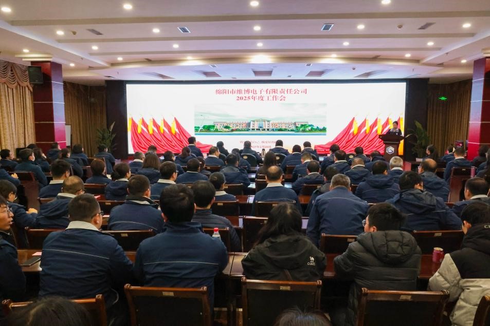 堅定發(fā)展信心 聚力變革突破-維博電子2025年度工作會成功召開
